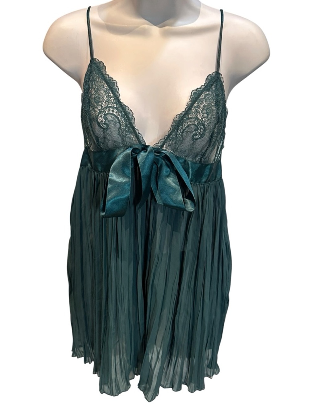 Victoria’s Secret | Very Sexy Pilili Babydoll Lingerie Set Lace Green | Medium